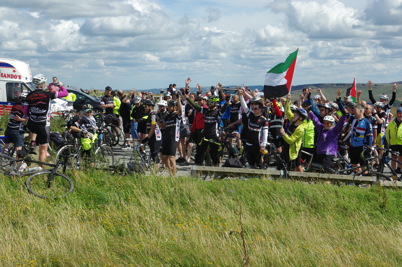 The Big Ride for Palestine 2018 3rd-5th August Coventry to London