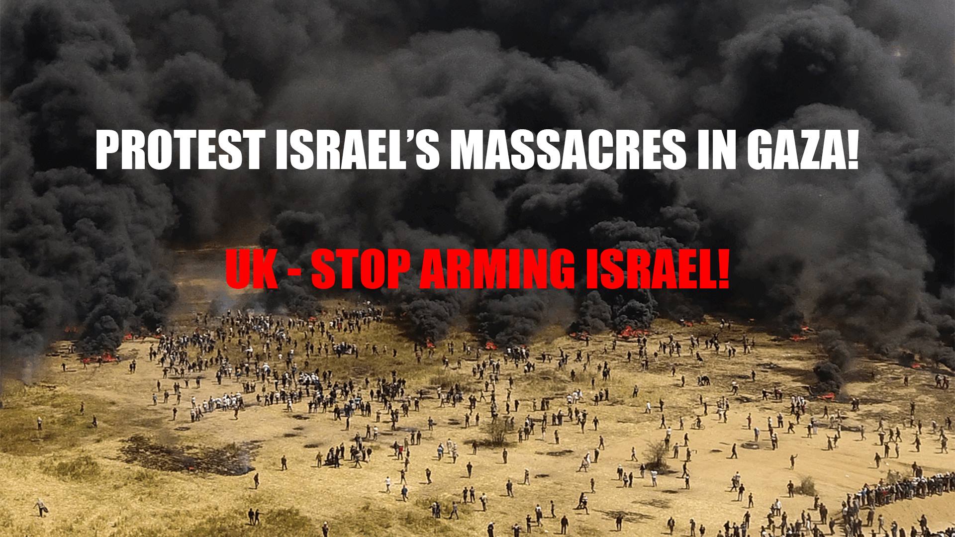 Protest Against Israel's Massacres in Gaza! Stop Arming Israel!