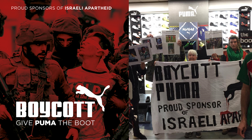 Boycott Puma - International Day of Action