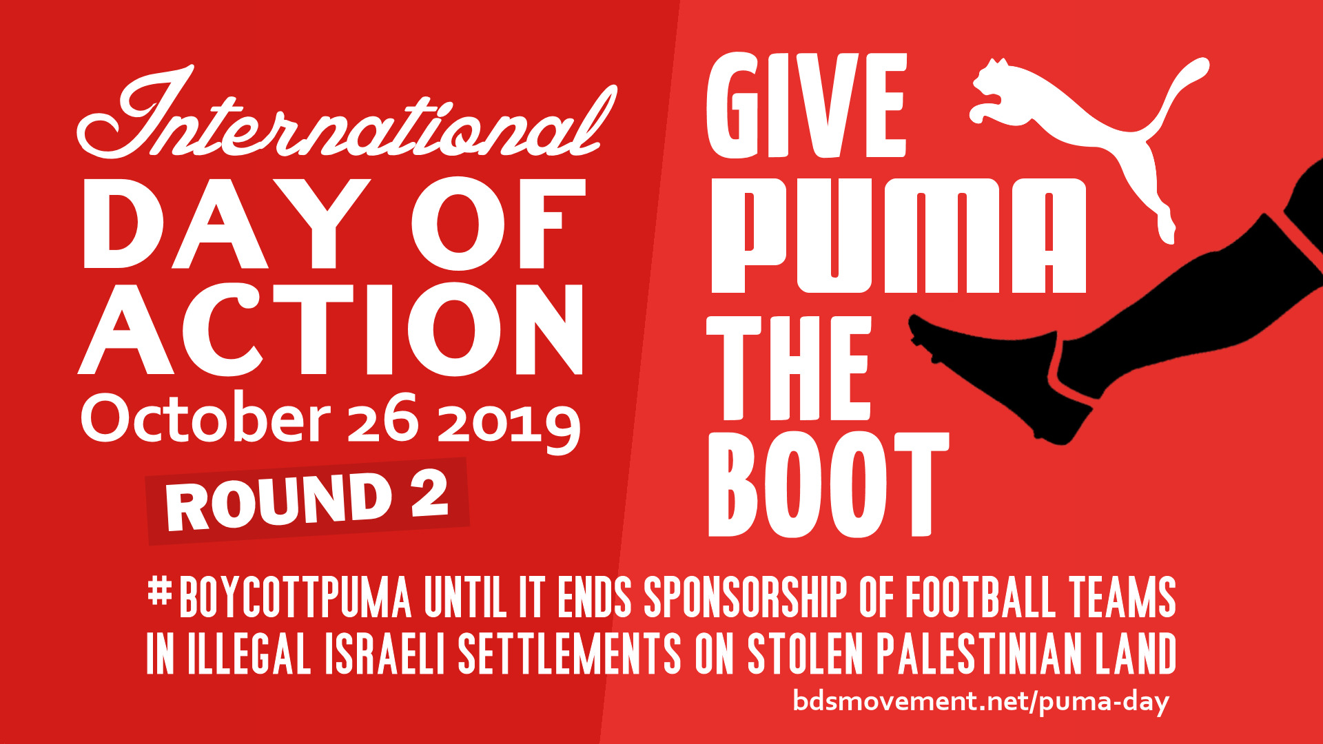 Boycott Puma Day of Action