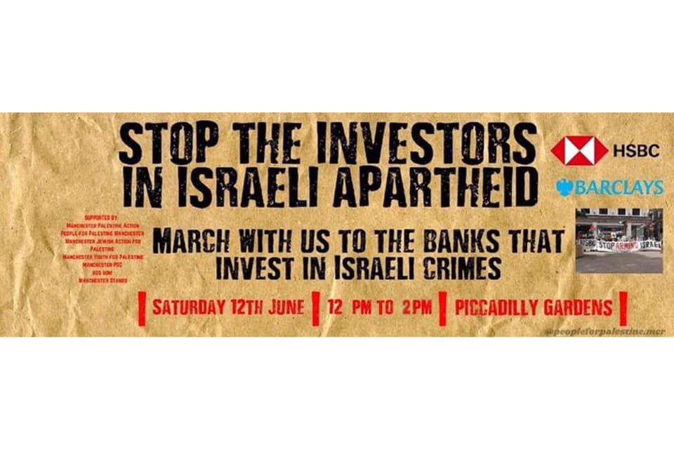 Stop the Banks investing in Israel's War Crimes