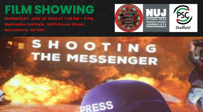 Film Showing: Shooting The Messenger￼