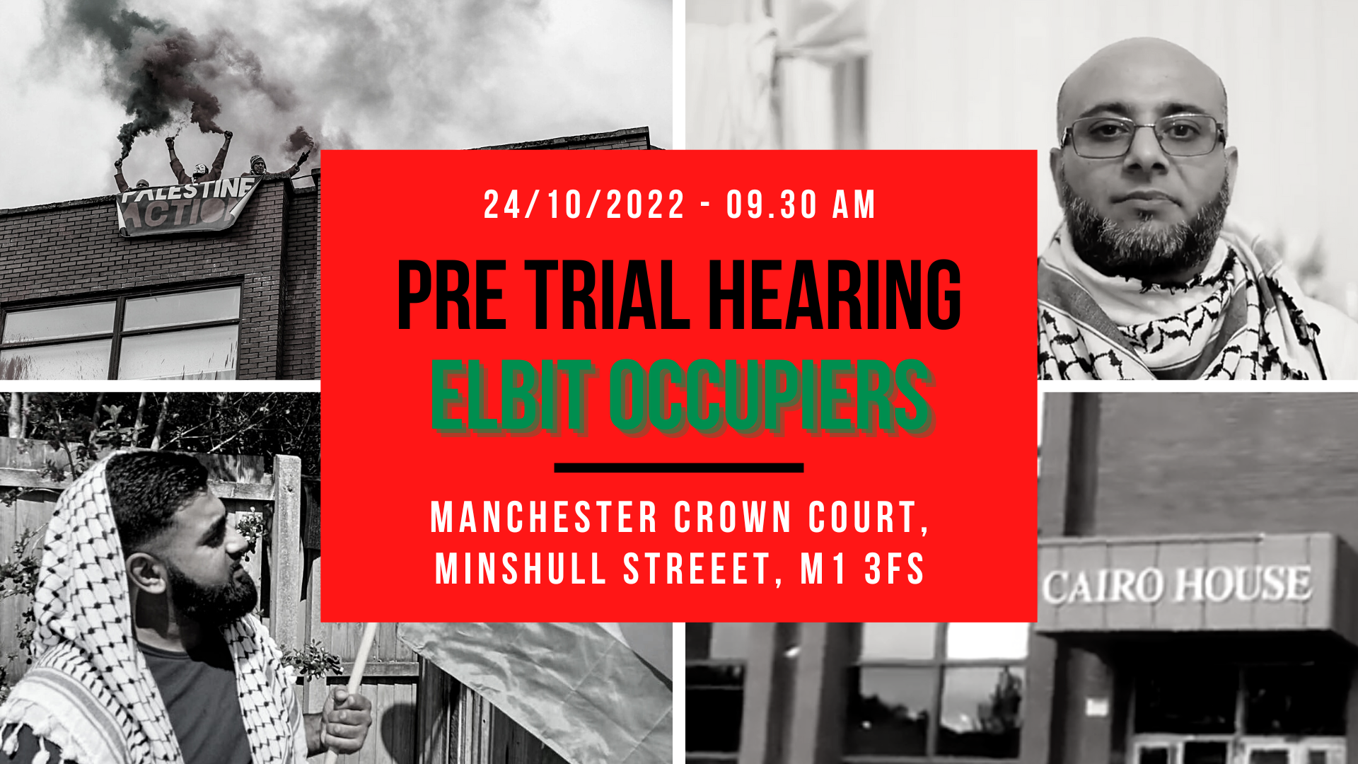 Pre Trial Hearing - Elbit Occupiers