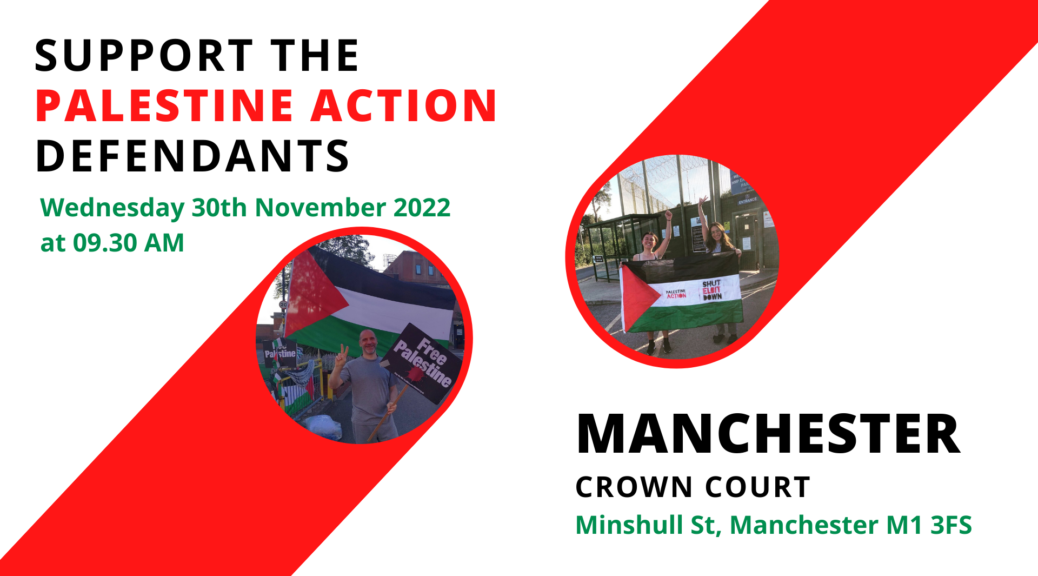 Support The Palestine Action Defendants – GM Friends of Palestine