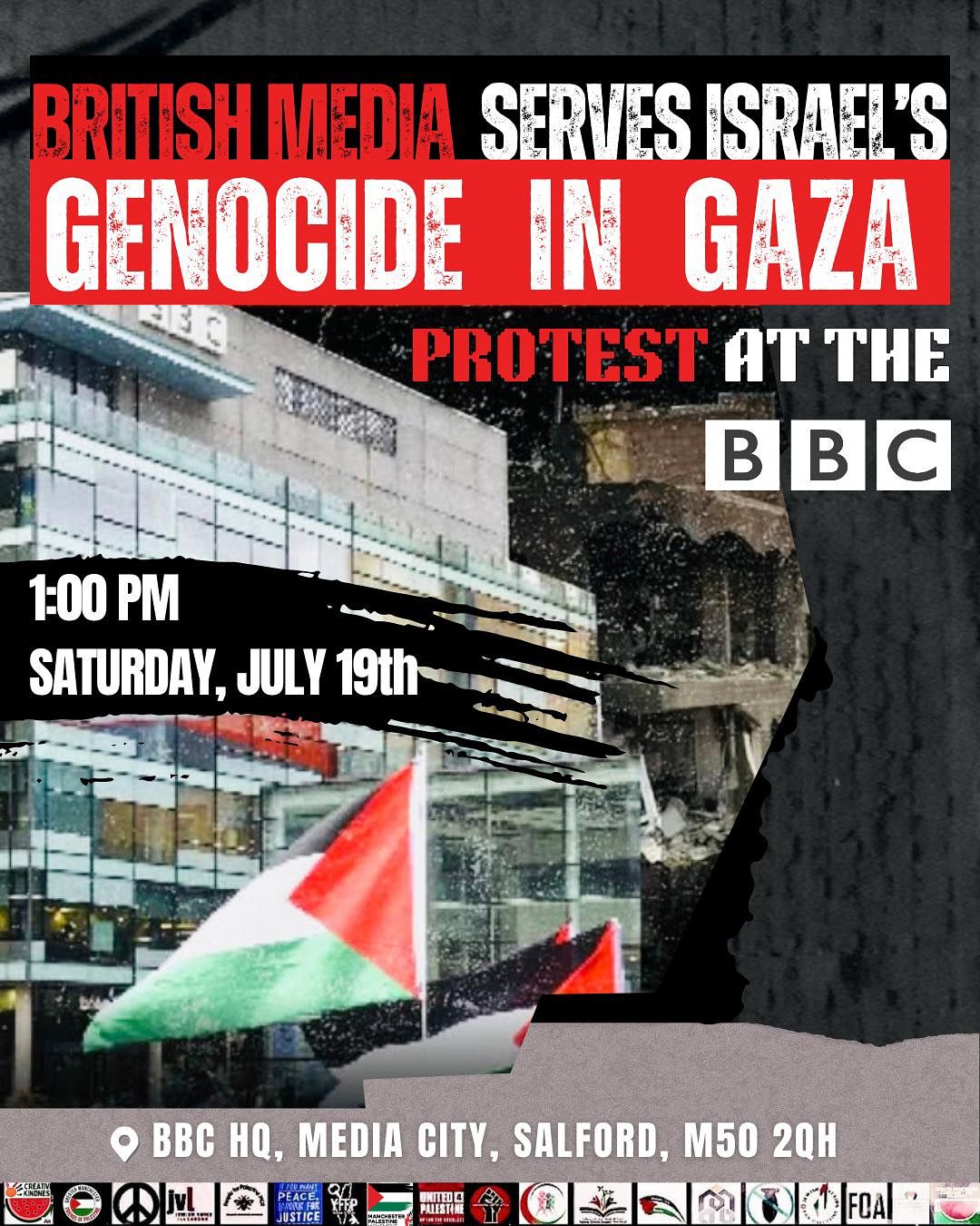 BRITISH MEDIA SERVES ISRAEL'S GENOCIDE IN GAZA