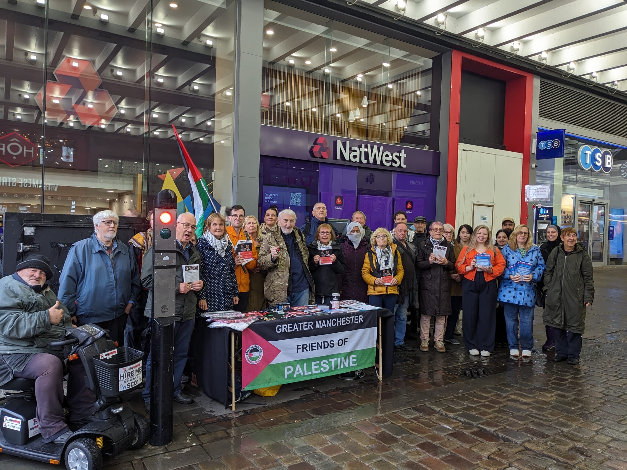 Manchester Consumer Boycott Stall