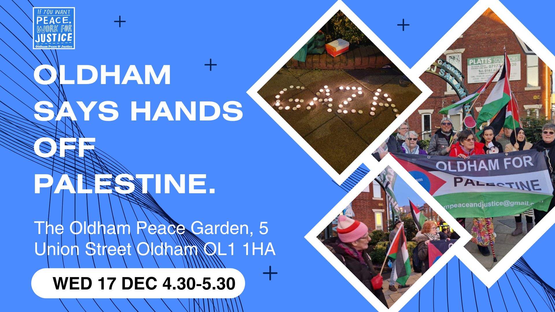 G A Z A : The Call for Light in the Darkness.