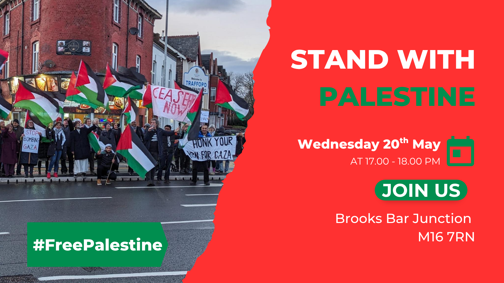 STAND WITH PALESTINE