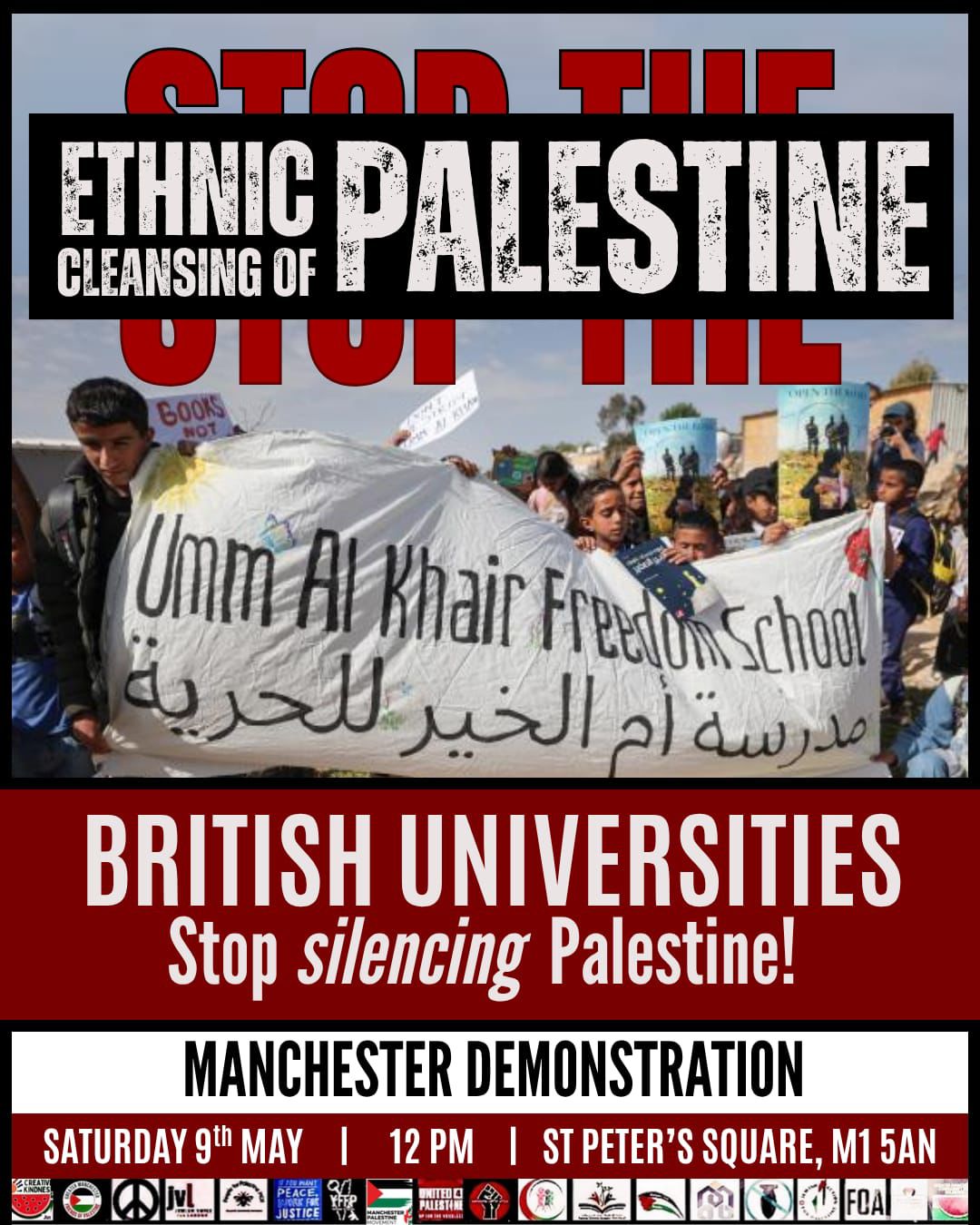 BRITISH UNIVERSITIES Stop silencing Palestine!