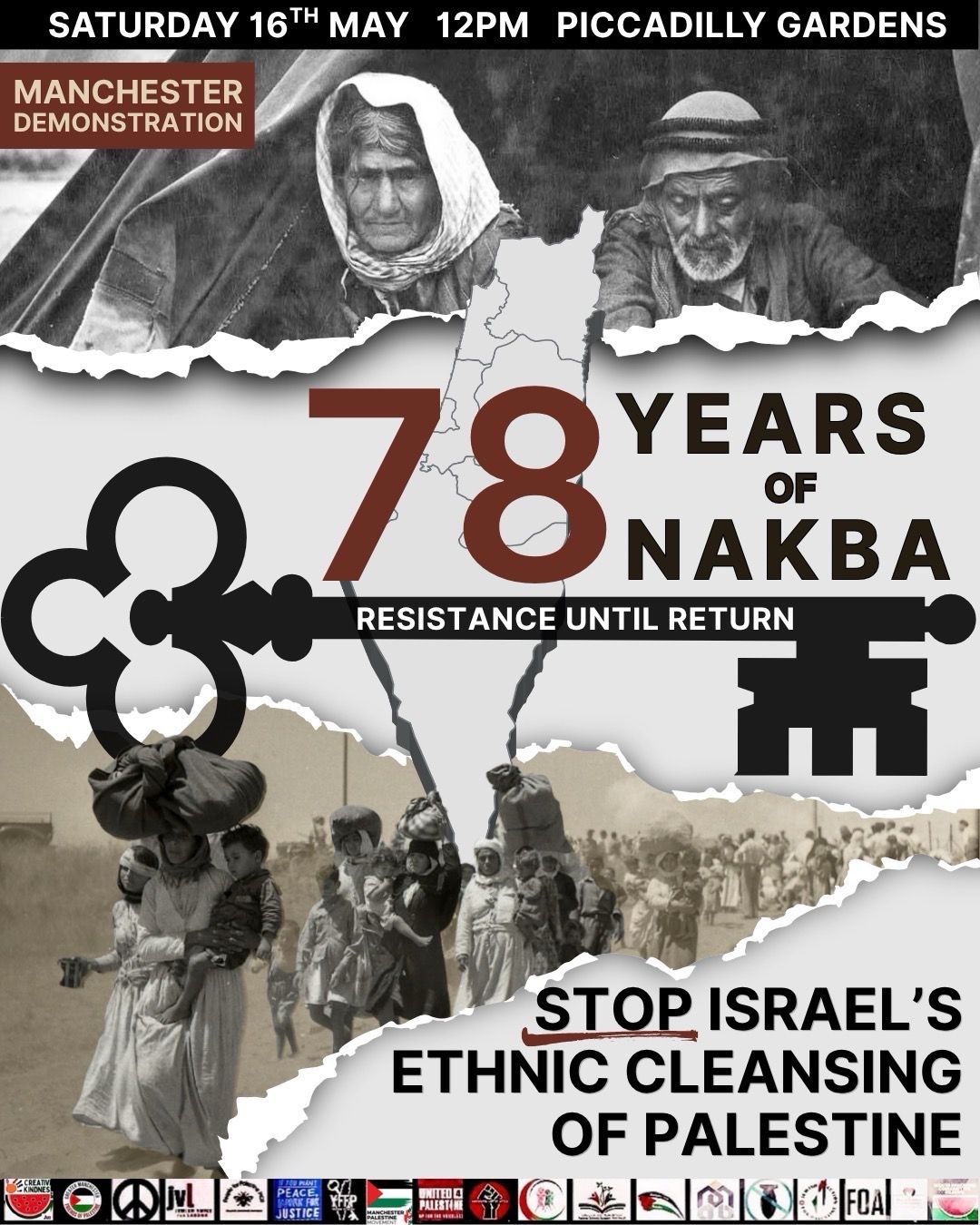 Commemorate the 78th anniversary of the Nakba.