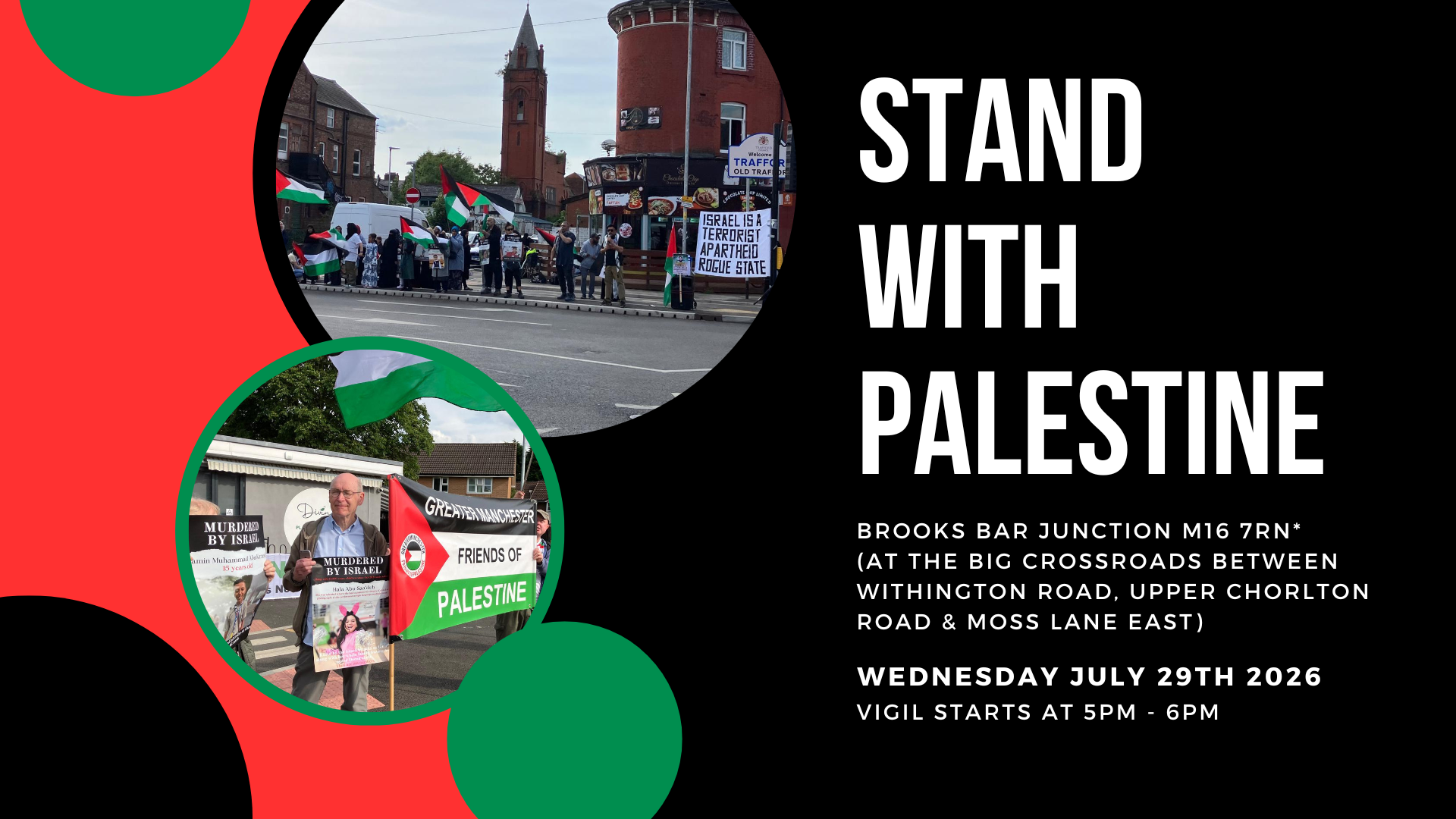 STAND WITH PALESTINE