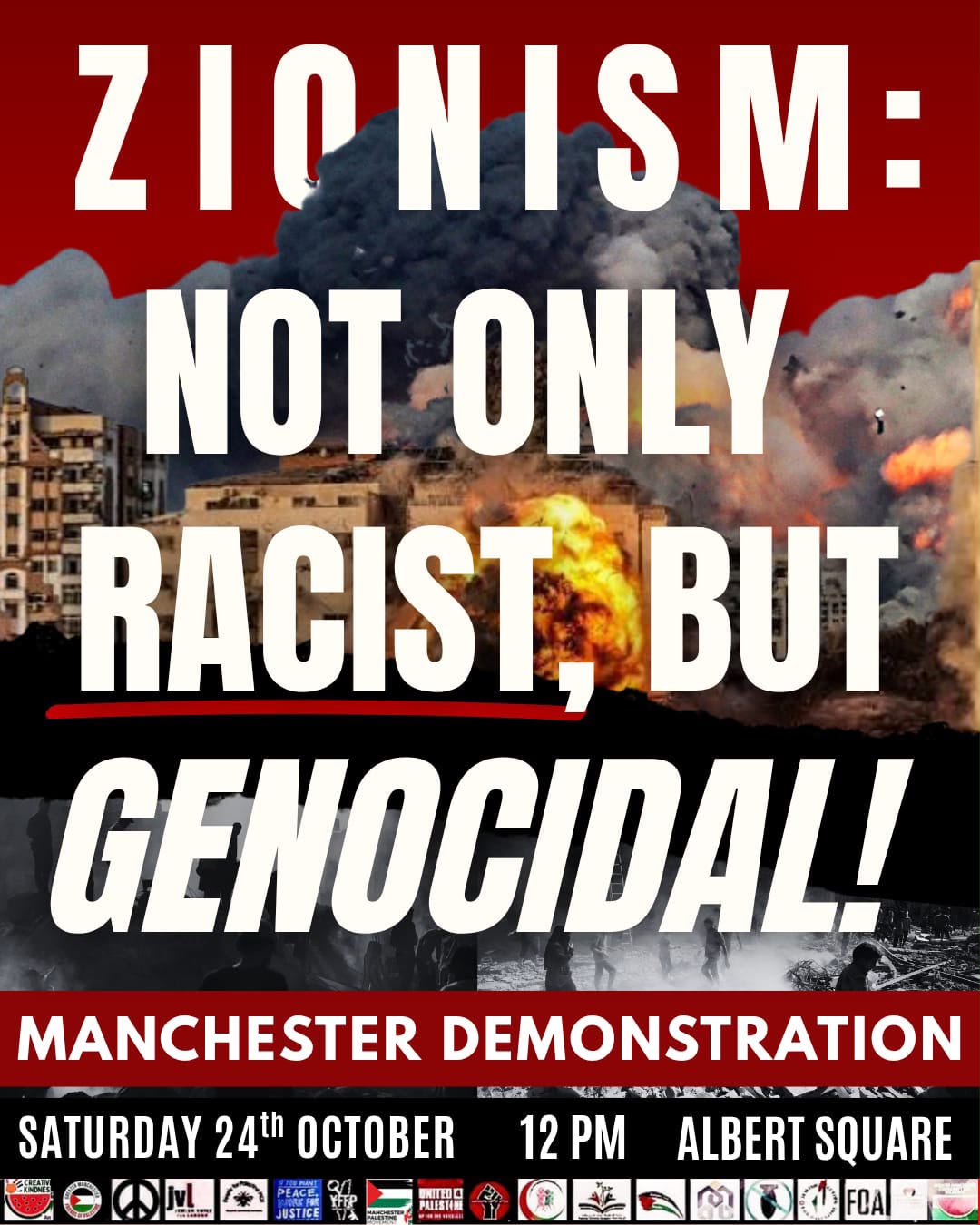 ZIONISM: NOT ONLY RACIST, BUT GENOCIDAL!